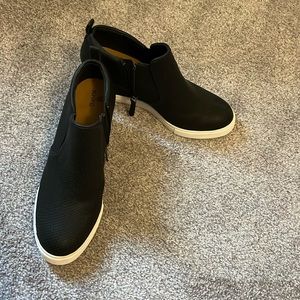 Never worn booties. Size 8.5